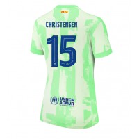 Barcelona Andreas Christensen #15 Rezervni Dres za Ženska 2024-25 Kratak Rukav